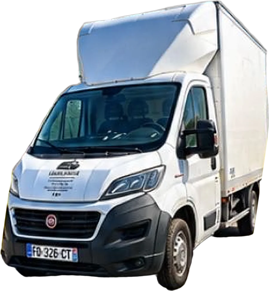 Camion caisse Fiat Ducato blanc