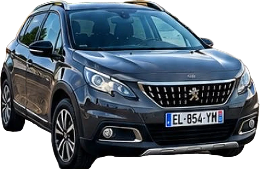 Peugeot 2008 gris foncé